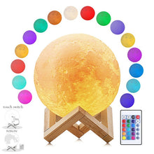 Load image into Gallery viewer, 3D Moon Lamp